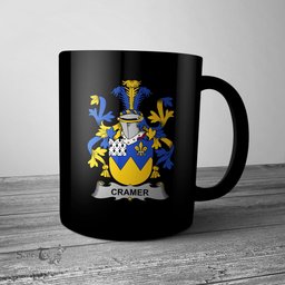 Irish Cramer Coat of Arms Family Crest Ireland Mug Irish Mug