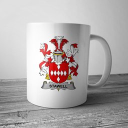 Irish Stawell Coat of Arms Family Crest Ireland Mug Irish Mug