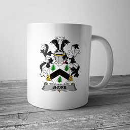 Irish Shore Coat of Arms Family Crest Ireland Mug Irish Mug