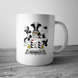 Irish McNally Coat of Arms Family Crest Ireland Mug Irish Mug