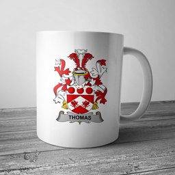 Irish Thomas Coat of Arms Family Crest Ireland Mug Irish Mug