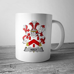 Irish Kiely Coat of Arms Family Crest Ireland Mug Irish Mug
