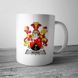 Irish Keyes Coat of Arms Family Crest Ireland Mug Irish Mug