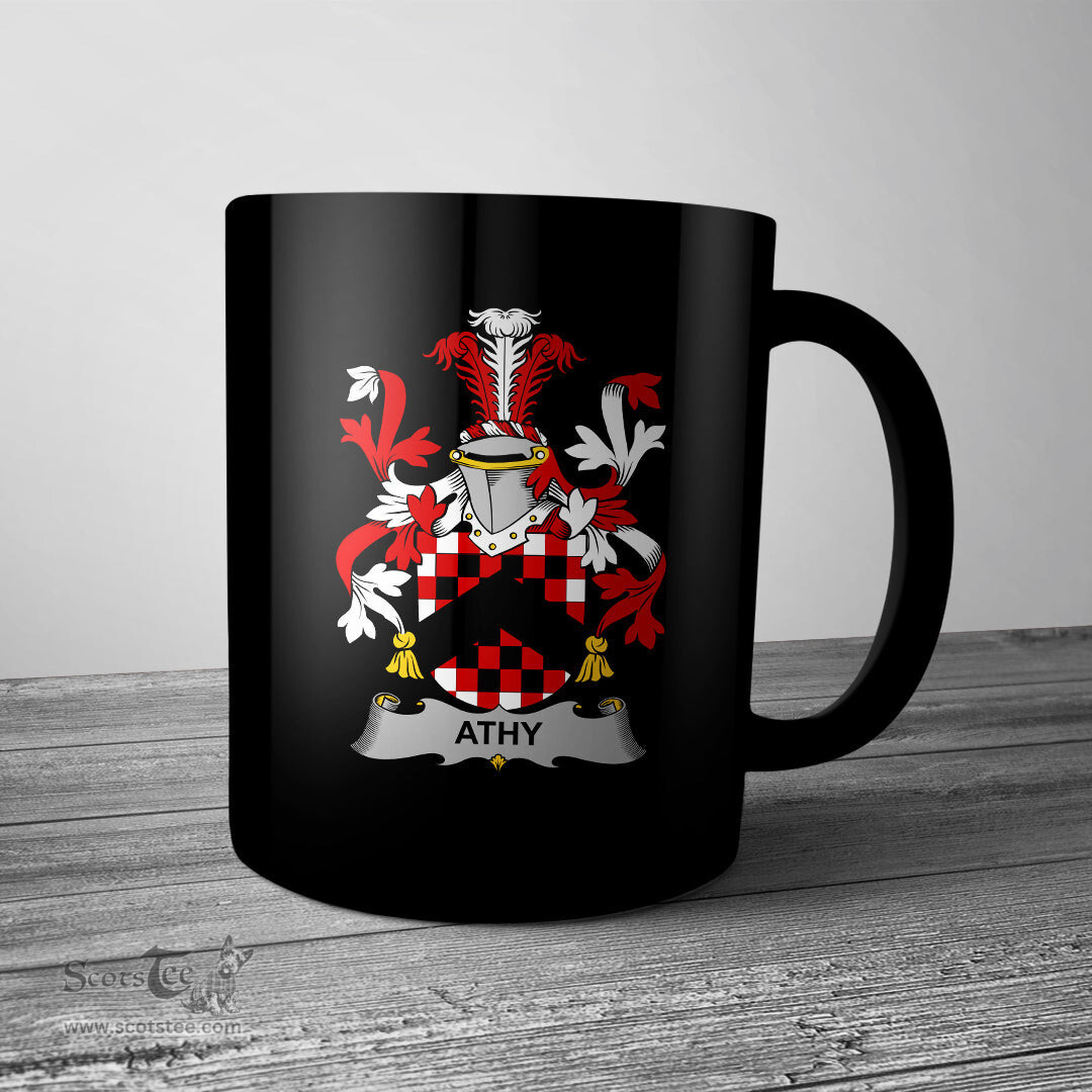 Irish Athy Coat of Arms Family Crest Ireland Mug Irish Mug
