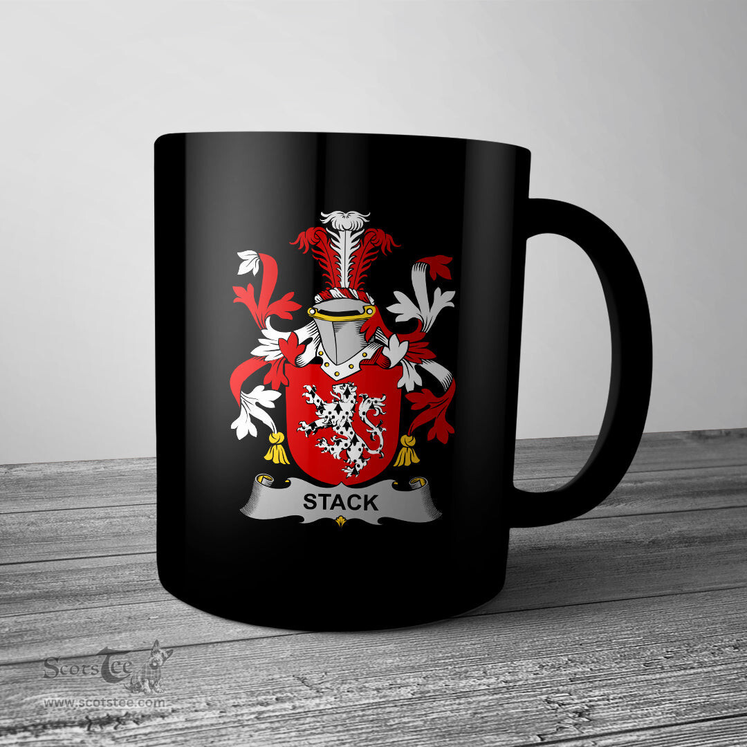 Irish Stack Coat of Arms Family Crest Ireland Mug Irish Mug