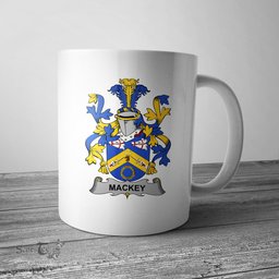 Irish Mackey Coat of Arms Family Crest Ireland Mug Irish Mug
