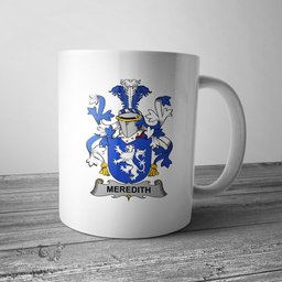 Irish Meredith Coat of Arms Family Crest Ireland Mug Irish Mug