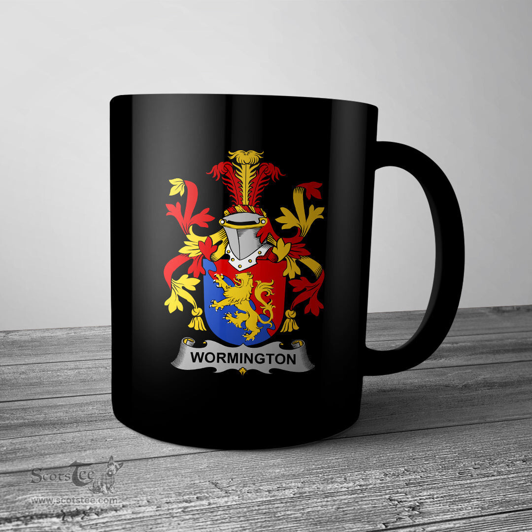 Irish Wormington Coat of Arms Family Crest Ireland Mug Irish Mug