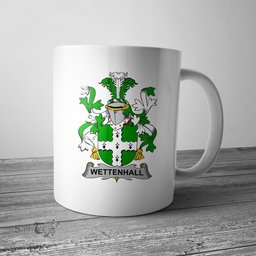 Irish Wettenhall Coat of Arms Family Crest Ireland Mug Irish Mug