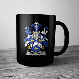Irish Archdall Coat of Arms Family Crest Ireland Mug Irish Mug