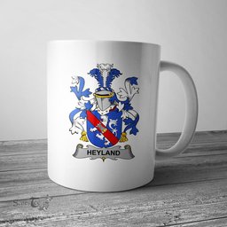 Irish Heyland Coat of Arms Family Crest Ireland Mug Irish Mug