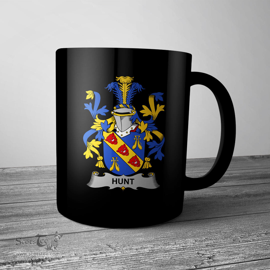 Irish Hunt Coat of Arms Family Crest Ireland Mug Irish Mug