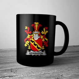 Irish Brabazon Coat of Arms Family Crest Ireland Mug Irish Mug
