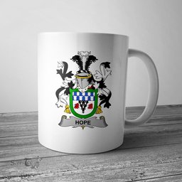 Irish Hope Coat of Arms Family Crest Ireland Mug Irish Mug