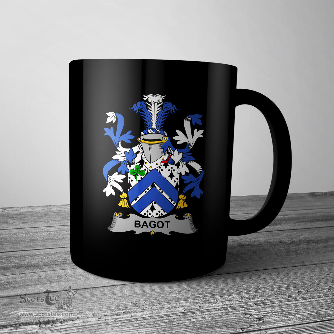 Irish Bagot Coat of Arms Family Crest Ireland Mug Irish Mug