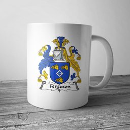 Irish Ferguson Coat of Arms Family Crest Ireland Mug Irish Mug