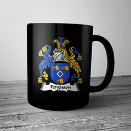 Irish Ferguson Coat of Arms Family Crest Ireland Mug Irish Mug
