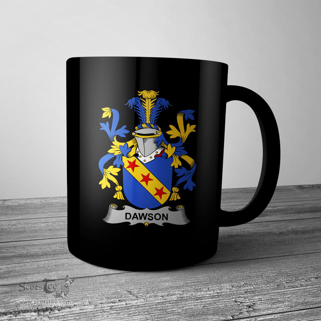 Irish Dawson Coat of Arms Family Crest Ireland Mug Irish Mug