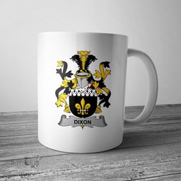 Irish Dixon Coat of Arms Family Crest Ireland Mug Irish Mug