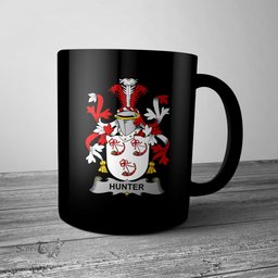 Irish Hunter Coat of Arms Family Crest Ireland Mug Irish Mug