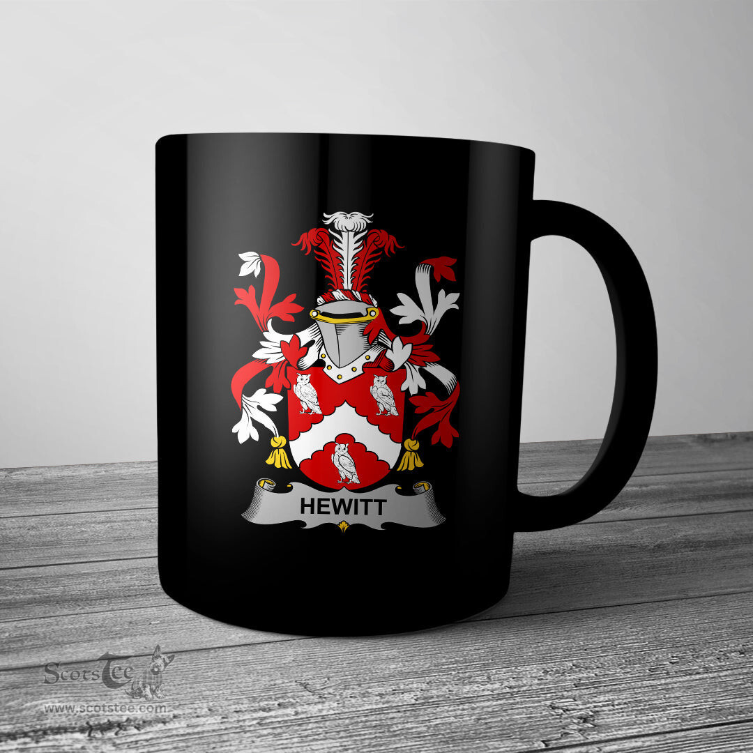 Irish Hewitt Coat of Arms Family Crest Ireland Mug Irish Mug
