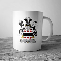 Irish Lill Coat of Arms Family Crest Ireland Mug Irish Mug