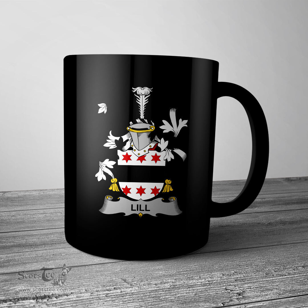 Irish Lill Coat of Arms Family Crest Ireland Mug Irish Mug