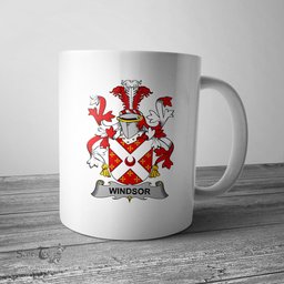 Irish Windsor Coat of Arms Family Crest Ireland Mug Irish Mug