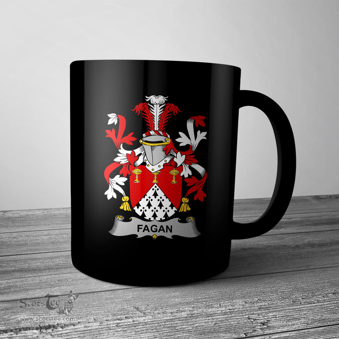 Irish Fagan Coat of Arms Family Crest Ireland Mug Irish Mug
