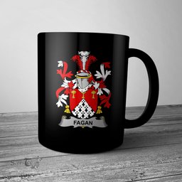Irish Fagan Coat of Arms Family Crest Ireland Mug Irish Mug