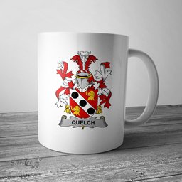 Irish Quelch Coat of Arms Family Crest Ireland Mug Irish Mug