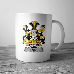 Irish Tyler Coat of Arms Family Crest Ireland Mug Irish Mug