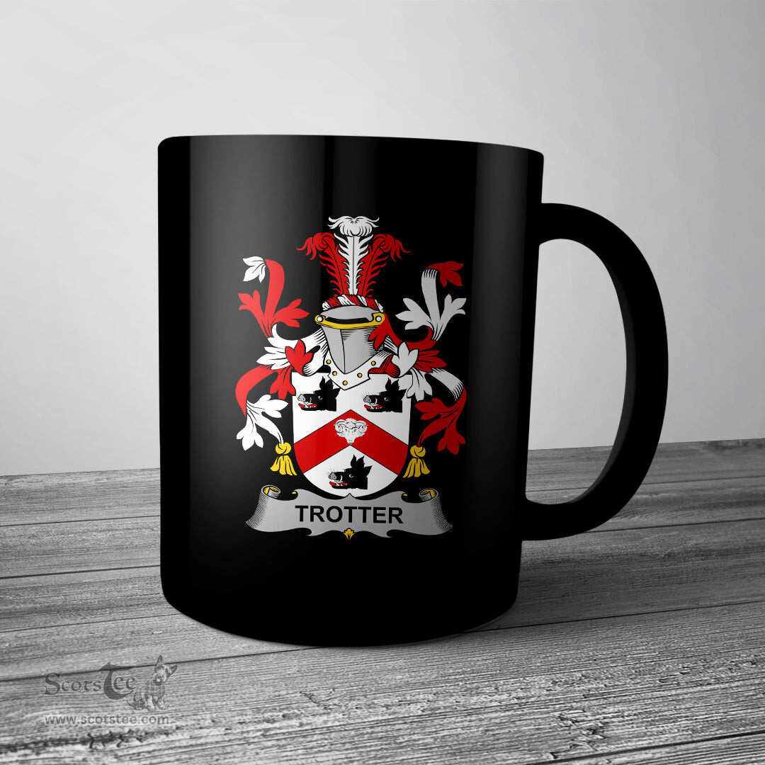 Irish Trotter Coat of Arms Family Crest Ireland Mug Irish Mug