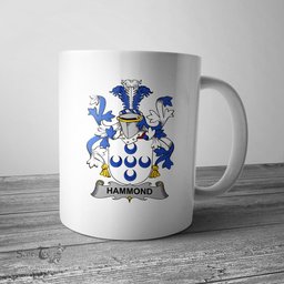 Irish Hammond Coat of Arms Family Crest Ireland Mug Irish Mug
