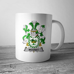 Irish Mooney or O Mooney Coat of Arms Family Crest Ireland Mug Irish Mug