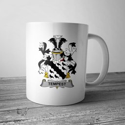 Irish Tempest Coat of Arms Family Crest Ireland Mug Irish Mug