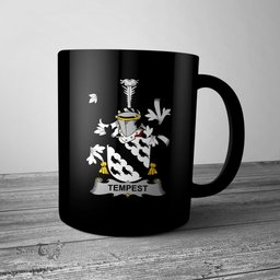 Irish Tempest Coat of Arms Family Crest Ireland Mug Irish Mug