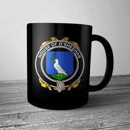 Irish House of O SHEEHAN Coat of Arms Family Crest Ireland Mug Irish Mug