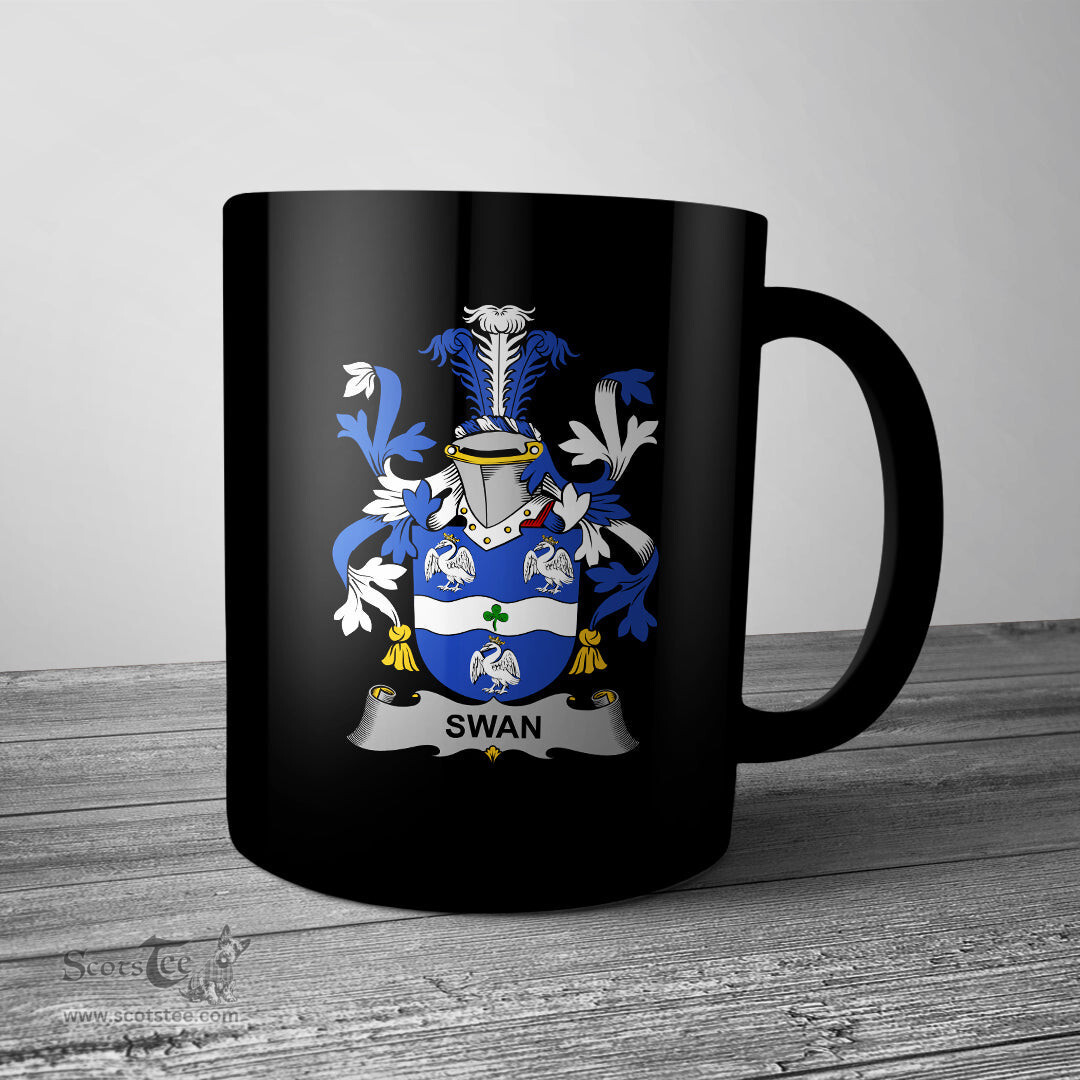 Irish Swan Coat of Arms Family Crest Ireland Mug Irish Mug