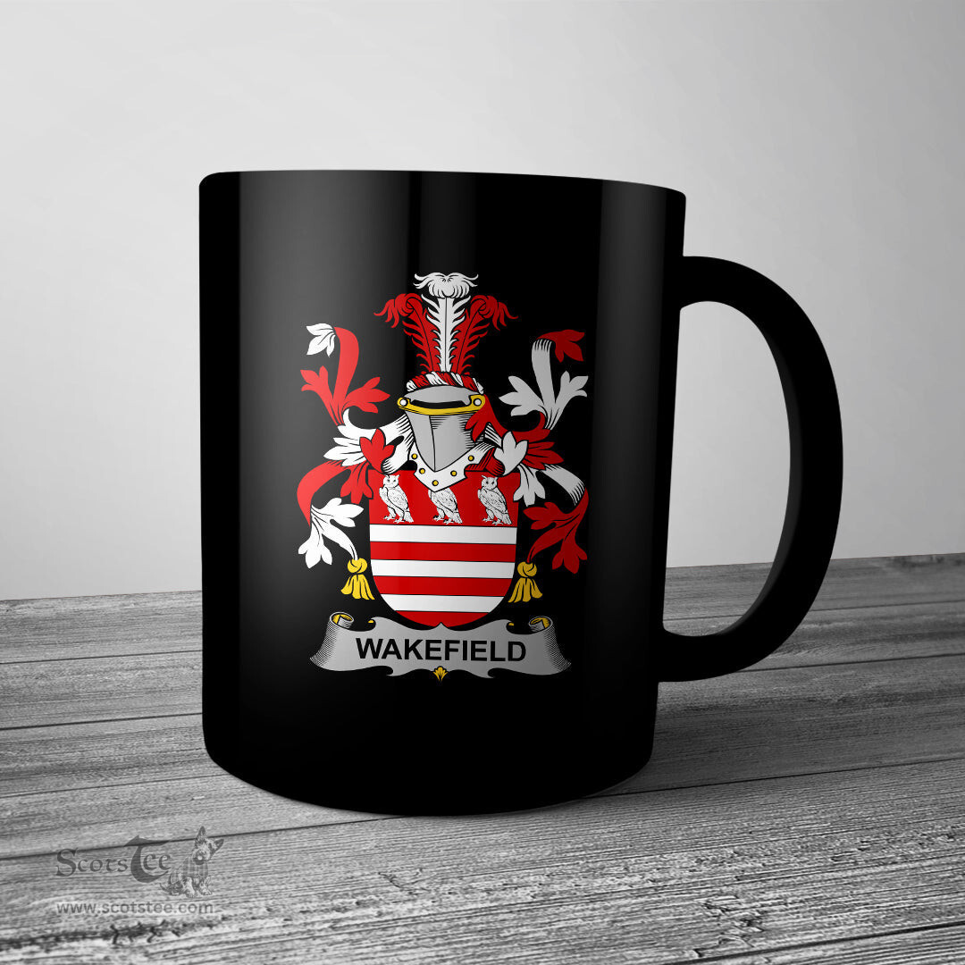 Irish Wakefield Coat of Arms Family Crest Ireland Mug Irish Mug