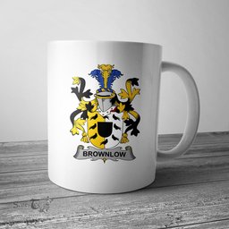 Irish Brownlow Coat of Arms Family Crest Ireland Mug Irish Mug