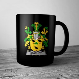Irish Starkey Coat of Arms Family Crest Ireland Mug Irish Mug