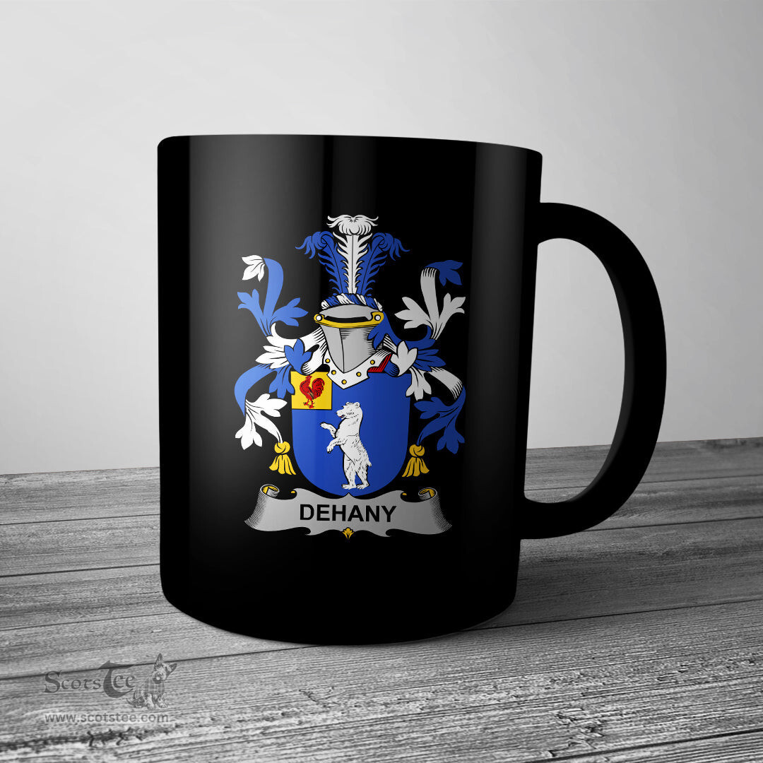 Irish Dehany Coat of Arms Family Crest Ireland Mug Irish Mug