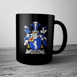 Irish Dehany Coat of Arms Family Crest Ireland Mug Irish Mug