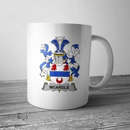 Irish McArdle Coat of Arms Family Crest Ireland Mug Irish Mug