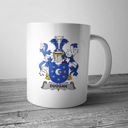 Irish Duggan or O Duggan Coat of Arms Family Crest Ireland Mug Irish Mug