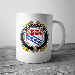 Irish House of O PHELAN Coat of Arms Family Crest Ireland Mug Irish Mug