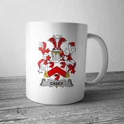Irish Casey or O Casey Coat of Arms Family Crest Ireland Mug Irish Mug