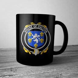 Irish House of DALTON Coat of Arms Family Crest Ireland Mug Irish Mug