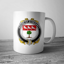 Irish House of O HEGARTY Coat of Arms Family Crest Ireland Mug Irish Mug